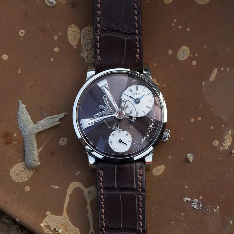 The Mb&f LM101 Limited Edition for Hodinkee, in Stainless Steel 4