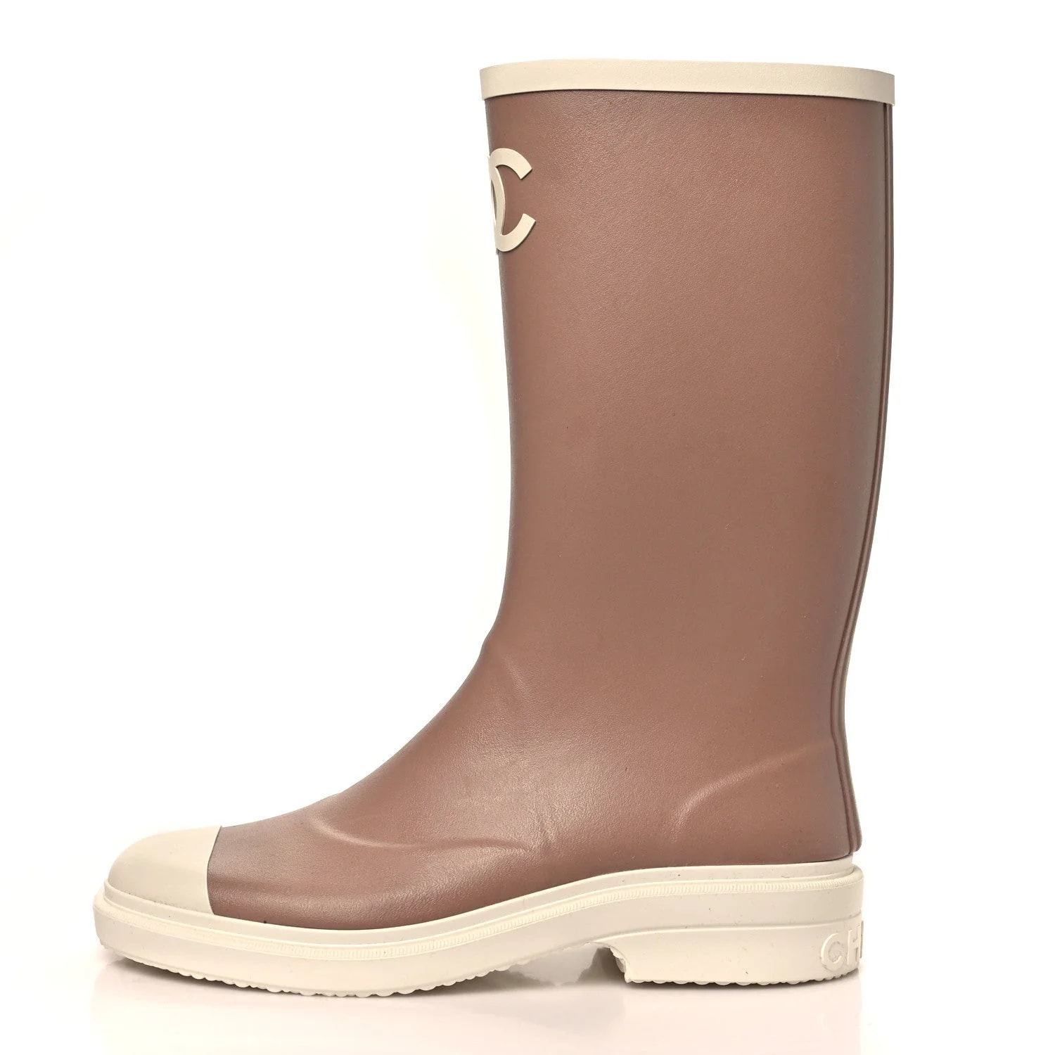 Chanel — Caoutchouk CC High 40 — Designer Shoe — resale