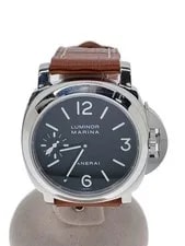 Panerai — Panerai Manual Analog Leather BRW PAM00111 External Belt — Watch — resale