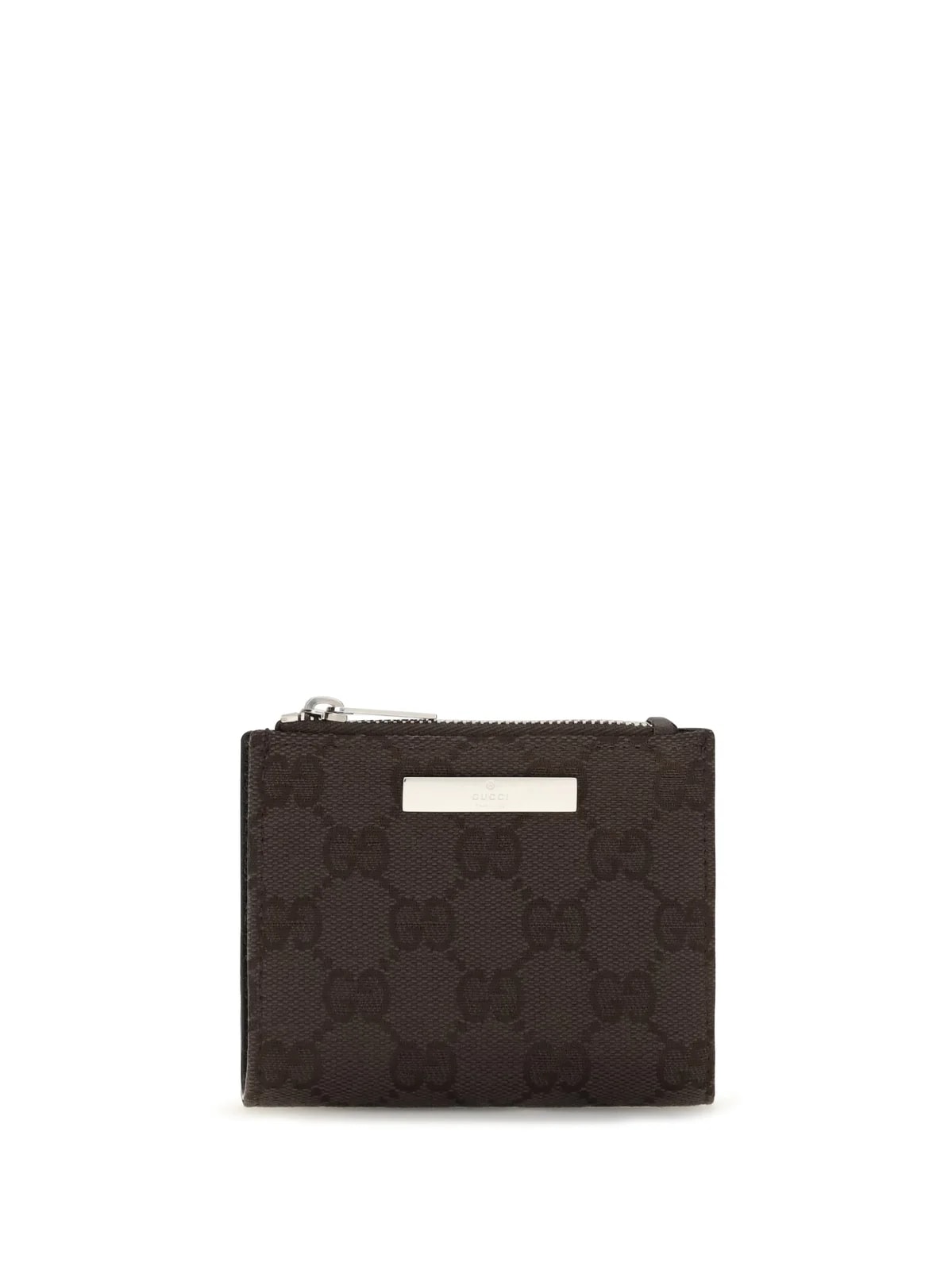 Gucci GG Fabric With Plaque Wallet — 3
