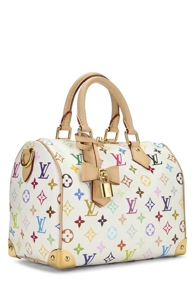 Takashi Murakami X Louis Vuitton Multicolore Speedy Bandouliere 25 2