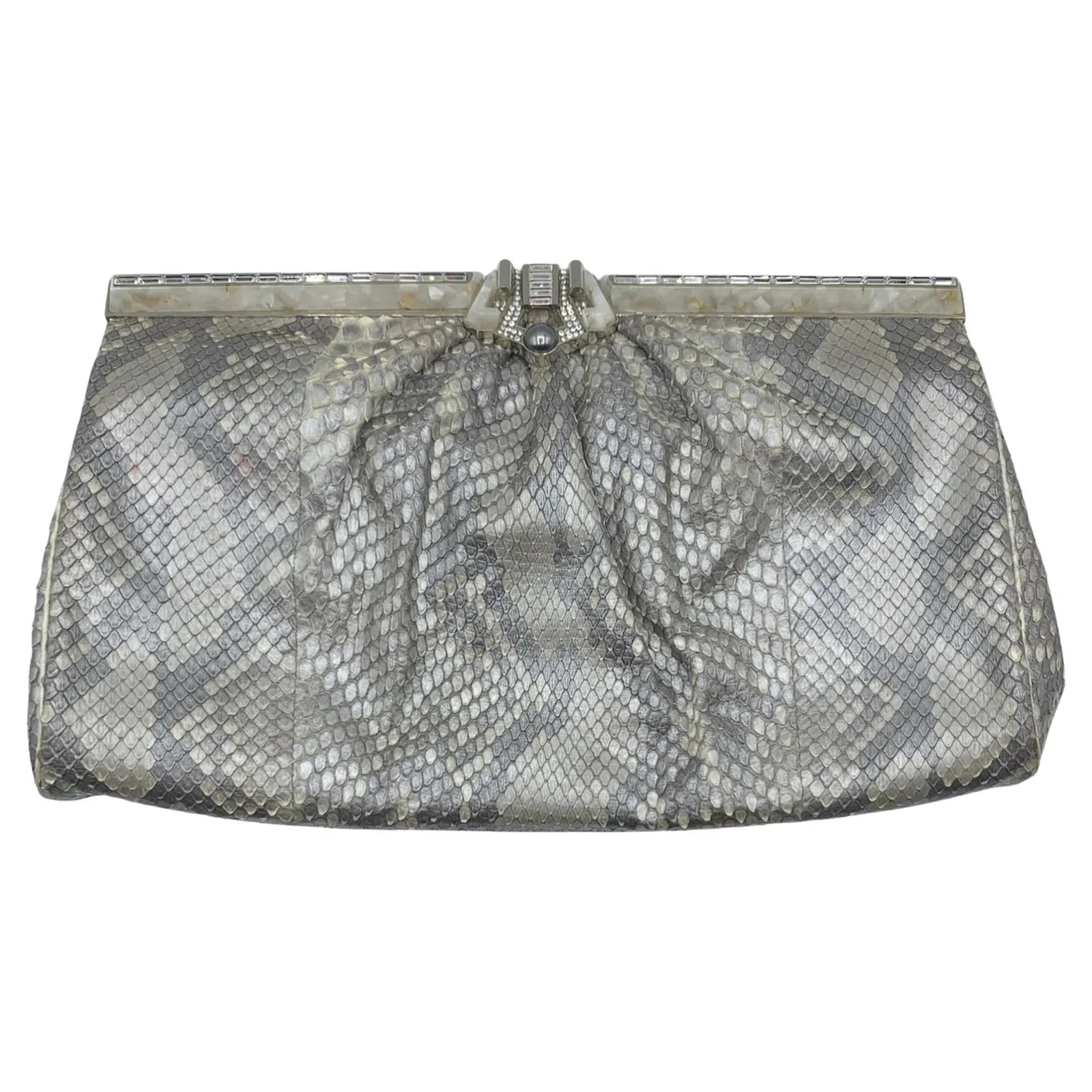 Judith Leiber — Judith Leiber Deco Motif Evening — Handbag — resale