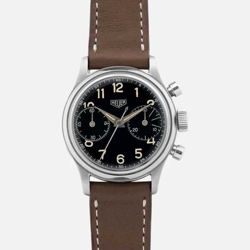 Heuer — 1940s Heuer 'Big Eyes' Chronograph Ref. 2406 — Watch — resale