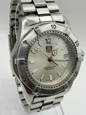 [Exc+5] TAG Heuer 2000 WK1112-0 WK1112 Professional Silver Dial Dive 3