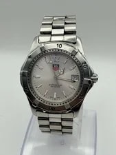 [Exc+5] TAG Heuer 2000 WK1112-0 WK1112 Professional Silver Dial Dive 4