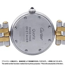Cartier Panthere Vendome SM SM/24mm Steel 18K Yellow Gold Ivory Dial W25030B6 3