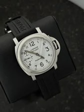 Panerai — Panerai Luminor Marina White Rubber Strap - PAM00049 Full Set — Watch — resale