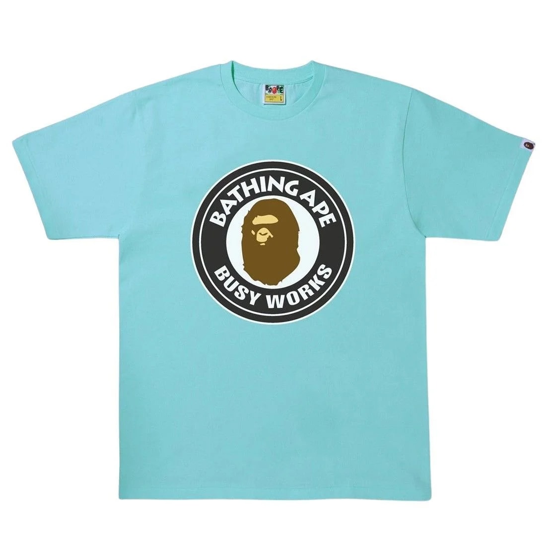 Bape — Bape Busy Works Tee /Sax Bathing Ape — streetwear — resale