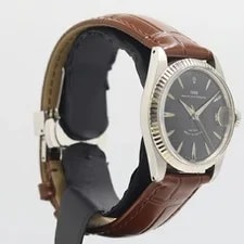 Running Tudor Prince Oyster Date AT Automatic Date Black Dial 546370 2