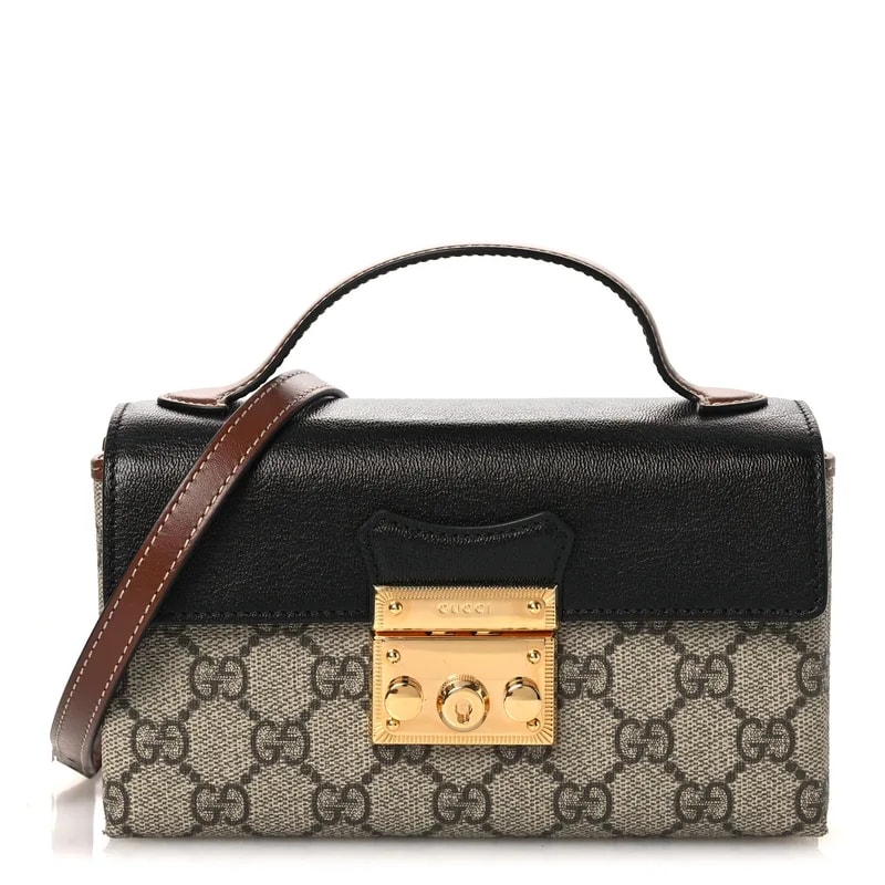 Monogram Mini Padlock Top Handle 2