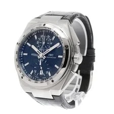 IWC Schaffhausen BIG Ingenieur IW378406 45mm SS Black Dial Chronograph #C060 2