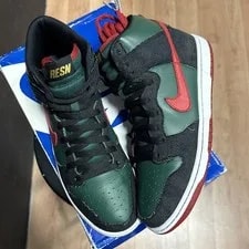 SB Dunk High Resn (Gucci) 2009 Size 11.5 Preowned OG All/clean 313171-362 * 2