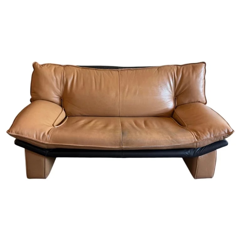 & Nicoletti Salotti Post Modern Italian Low Loveseat — Furniture — resale