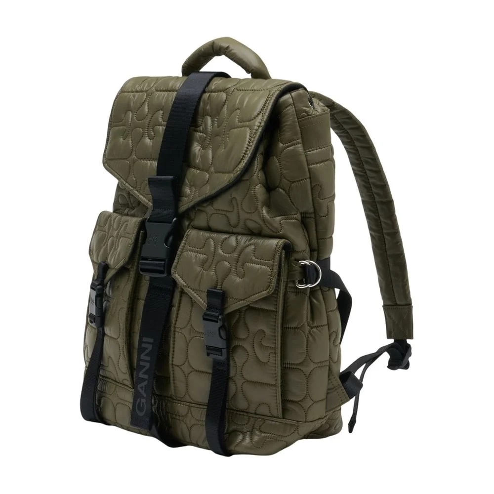 Ganni Re Tech Backpack — Synthetic 2