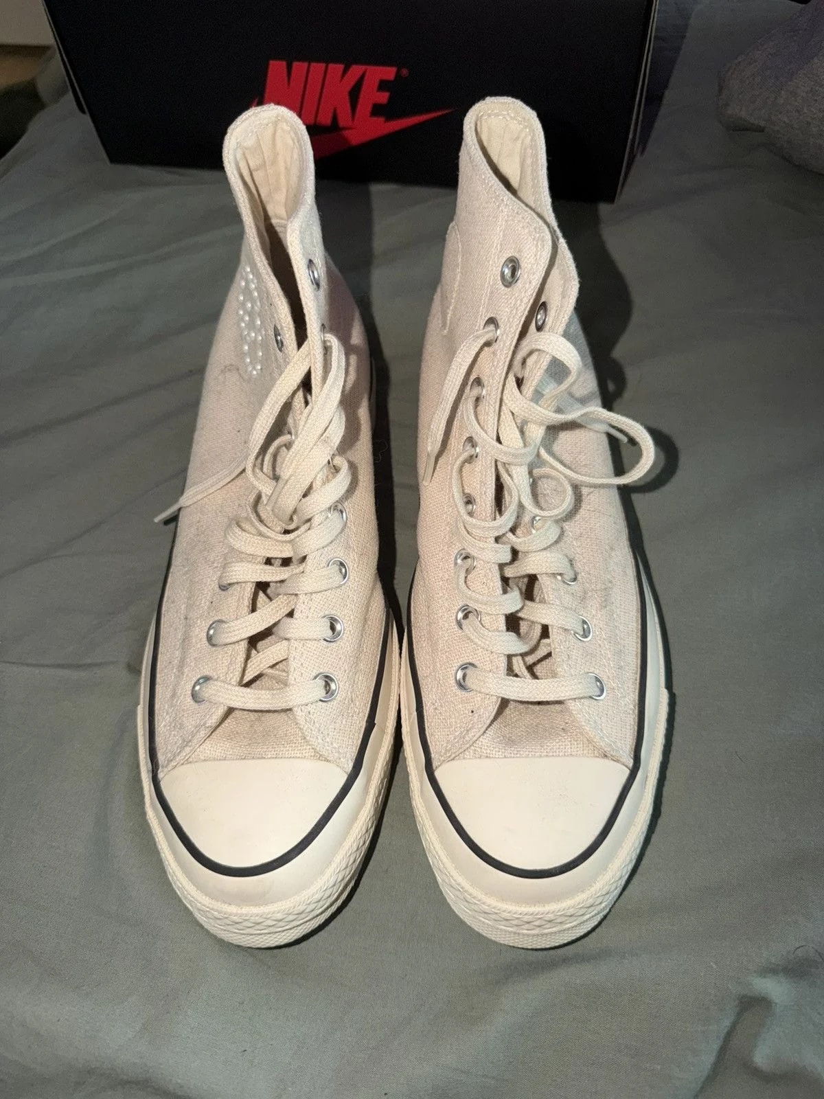 Converse — Stussy X Converse - Fossil — Sneaker — resale