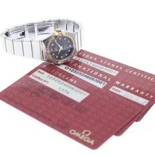Omega — Omega Constellation 123.25.24.60.63.001 24mm Ss/pg Brown Dial Quartz #C870 — Watch — resale
