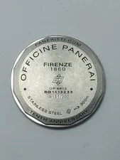 Officine Panerai 10th Anniversary Steel Case Back OP6812 300m Size 45mm 4