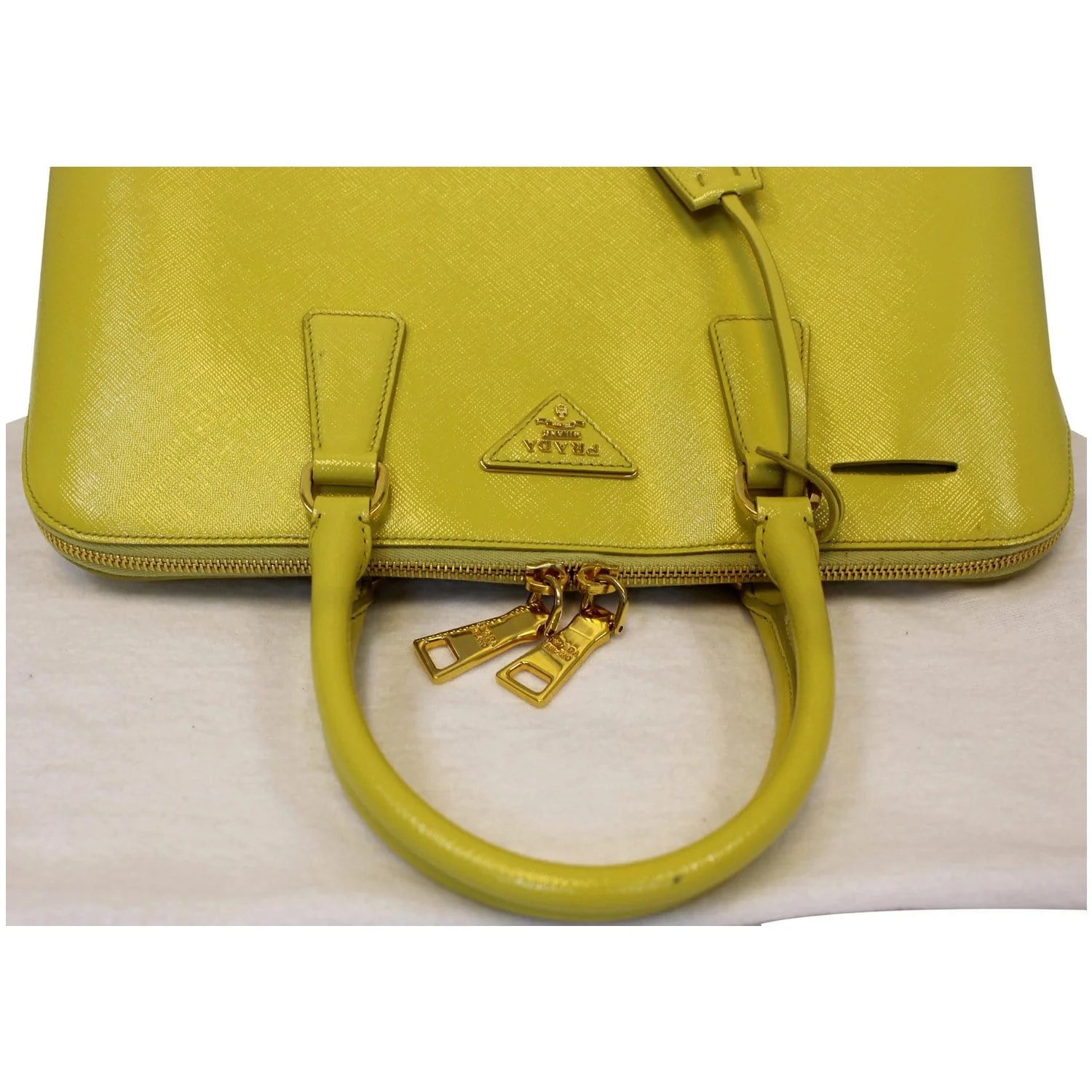 Prada Lux Top Handle Satchel - Last Call 4