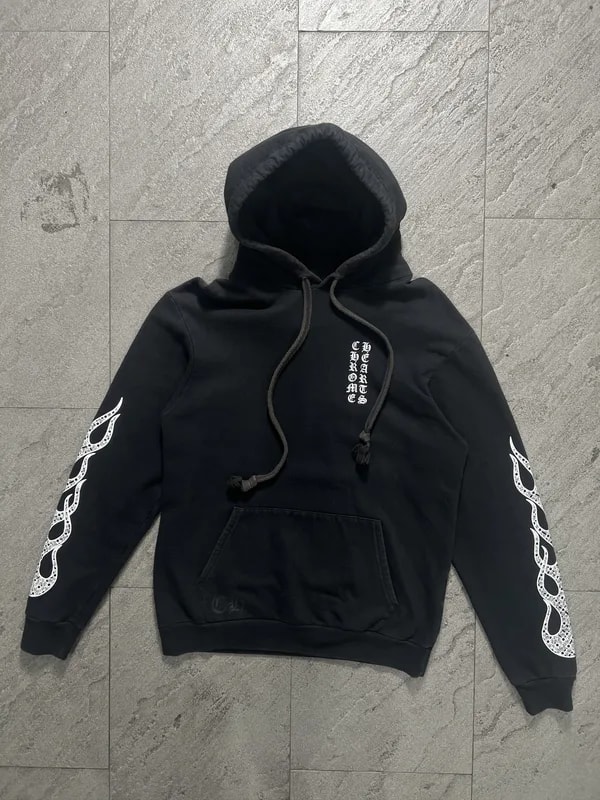 Chrome Hearts — Hearts Sleeve Hoodie M — streetwear — resale