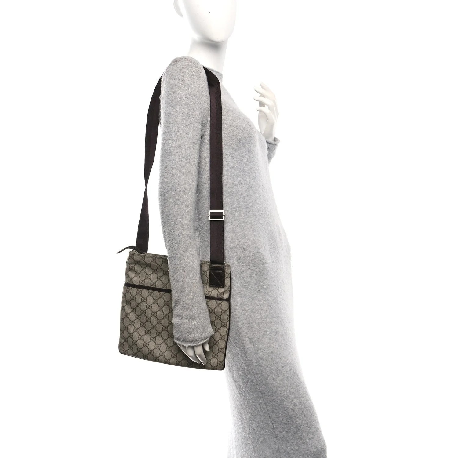 GG Plus Medium Flat Messenger Dark 2