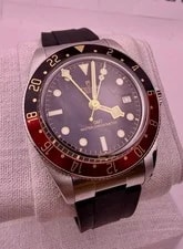 Tudor — Tudor Black Bay 58 GMT “Coke” on Rubber Strap Case #519 — Watch — resale