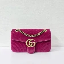 Gucci — Gucci GG Marmont Medium Chain 26cm — Handbag — resale