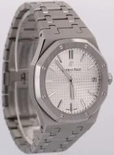2020 Archives Audemars Piguet Royal Oak White Stainless Steel 41mm 15500ST 4