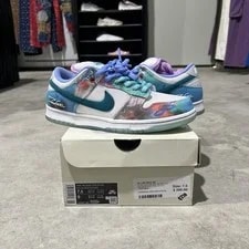 Nike SB — Size 7.5 - Nike SB Dunk Low Futura Laboratories Bleached 2024 — Sneaker — resale