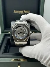 Audemars Piguet Royal Oak Offshore Diver 2024 Complete Set Gray Dial 4