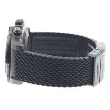 Breitling Chronomat 44 MB0111C3/BE35 Black Steel Automatic Chronograph #C084 3