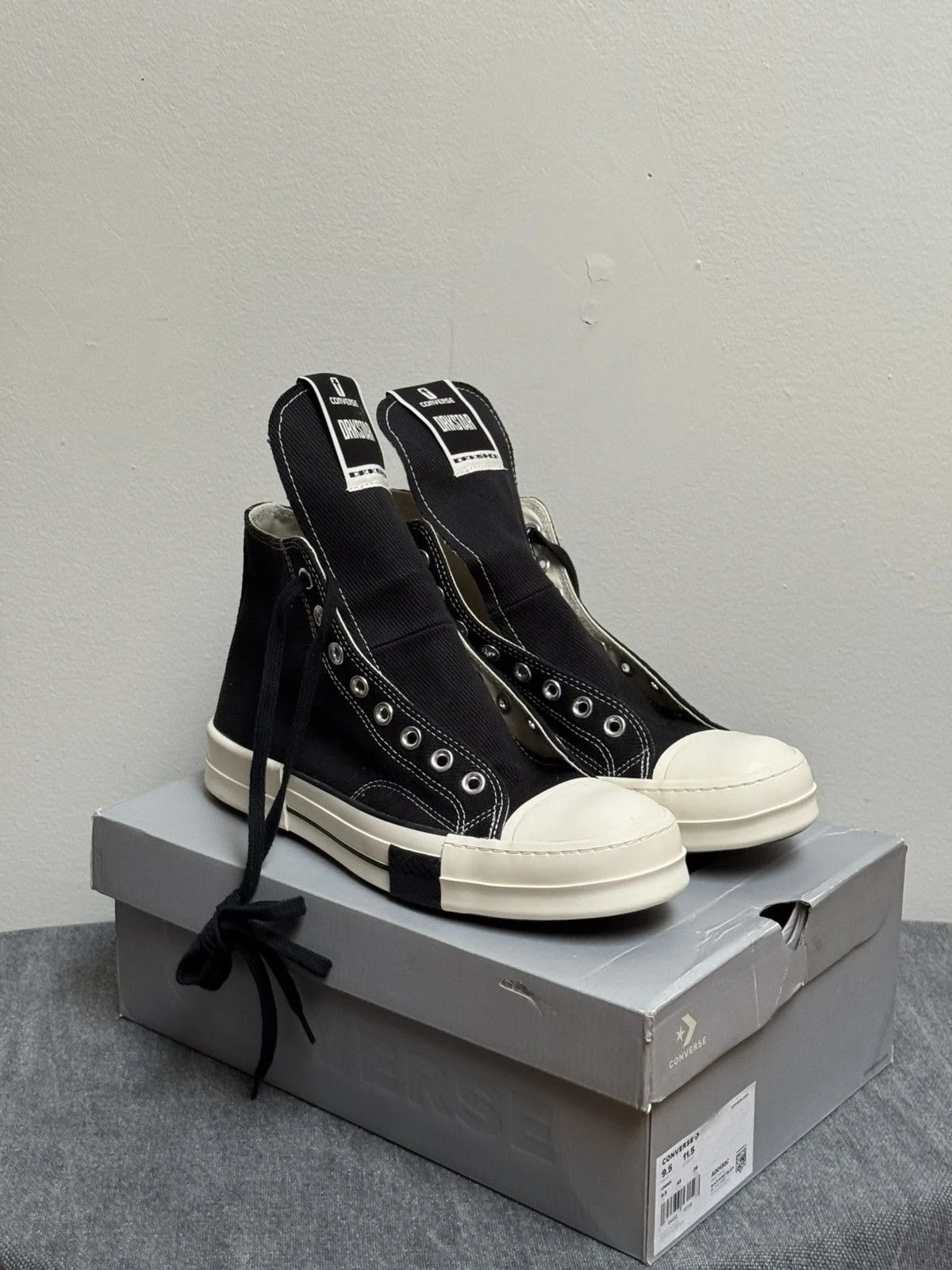 Rick Owens — Rick Owens X Connverse — Sneaker — resale