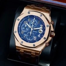 Audemars Piguet Royal Oak Offshore Blue Dial Rose Gold 42mm 26365OR.OO.D801CR.01 3