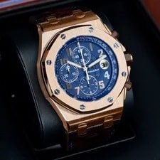 Audemars Piguet Royal Oak Offshore Blue Dial Rose Gold 42mm 26365OR.OO.D801CR.01 4