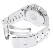 TAG Heuer CN1110.BA0337 Black Quartz SS Date Chronograph 4