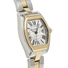Cartier Roadster Lm Combi W62031Y4 Silver #51019 3