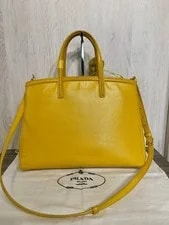 Prada 2way Triangle Logo Plate Galleria From Japan 2