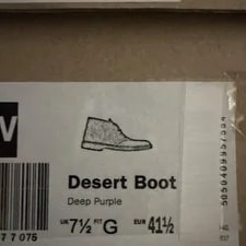 7.5US Clarks Desert Boots Model Limited Edition Vhtf S 2