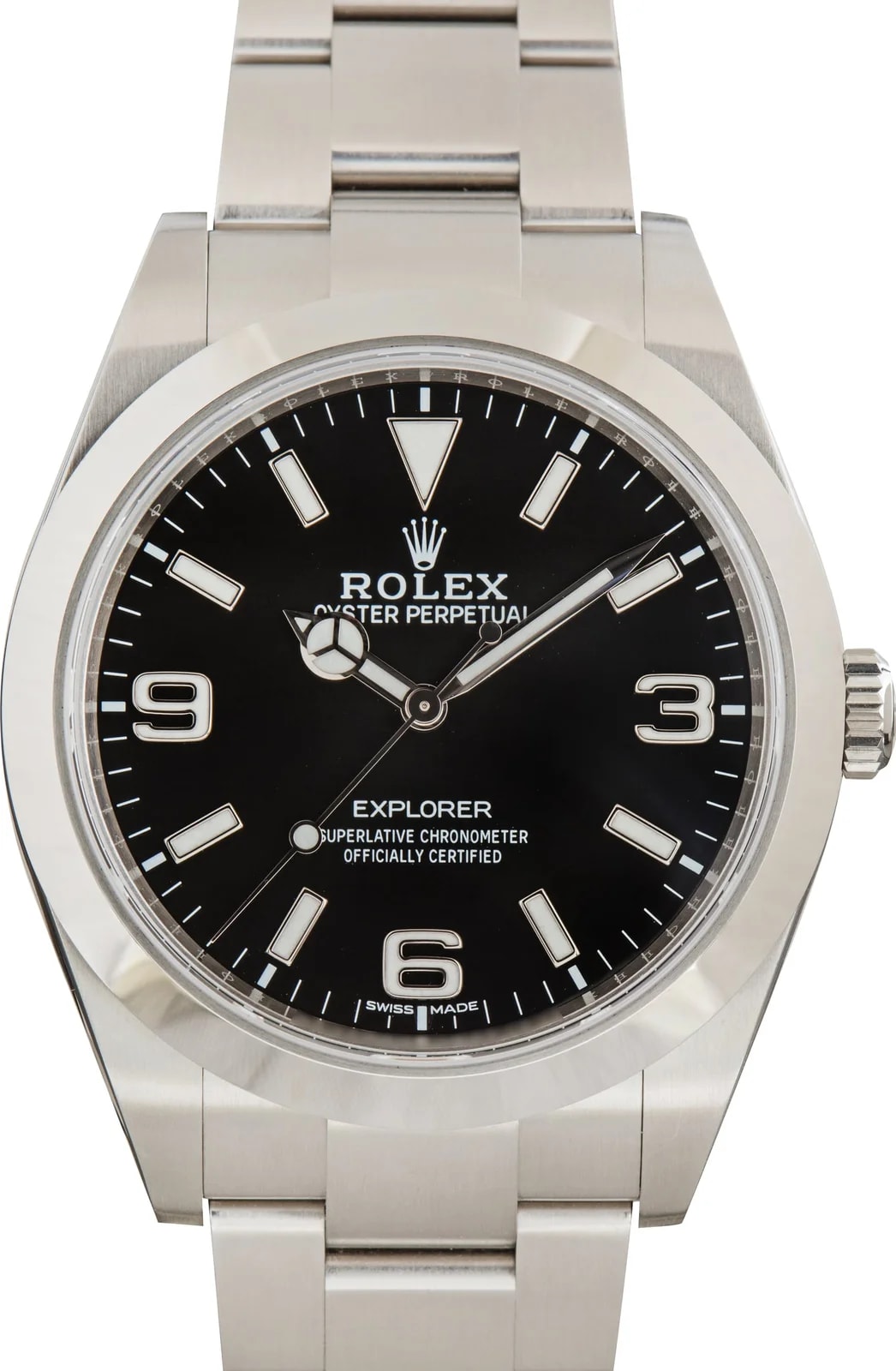 Rolex Explorer Black Dial Ref 214270 2