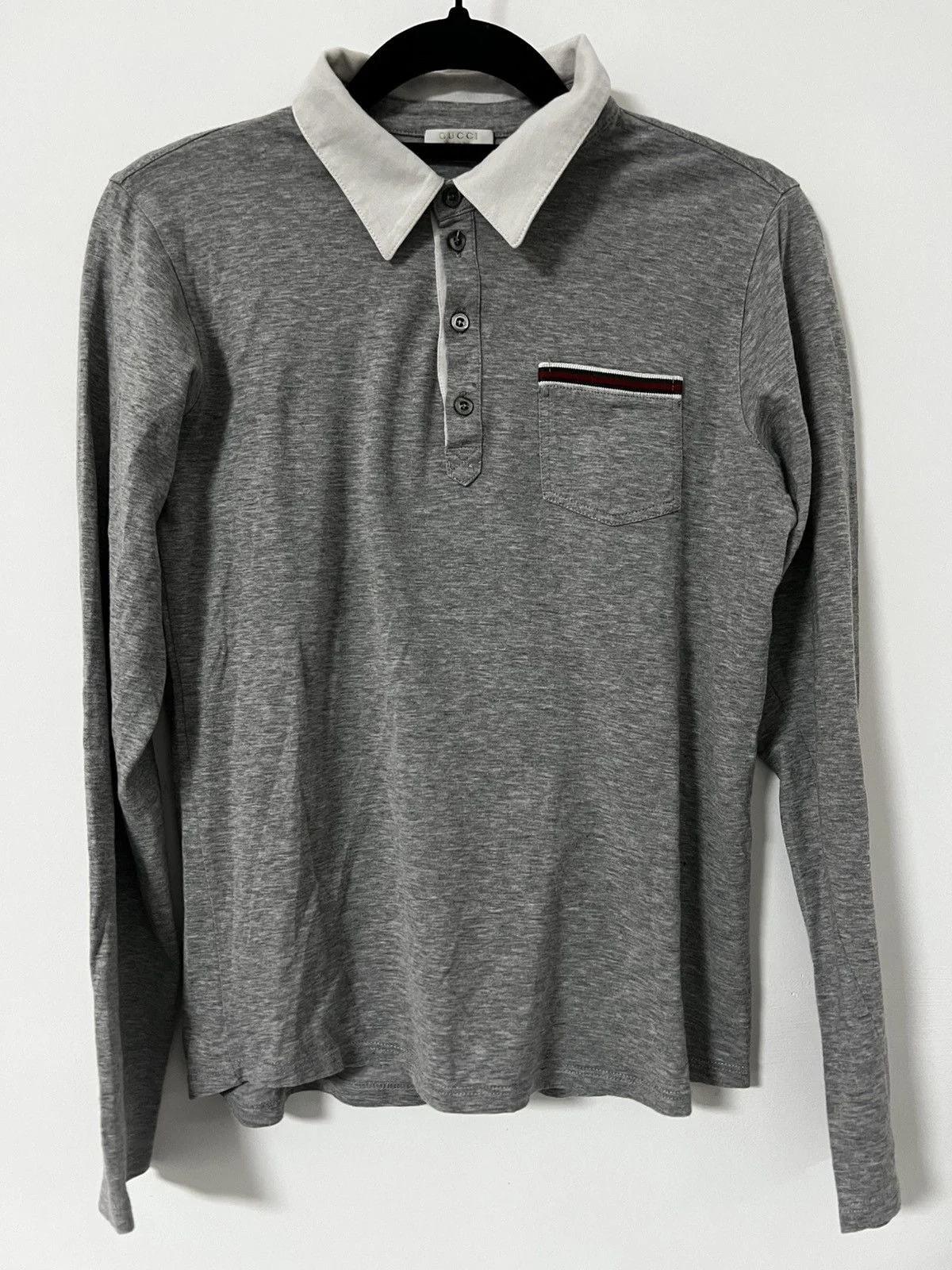 Gucci — Gucci Long Sleeve Polo Shirt S — streetwear — resale