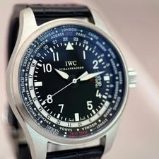 IWC Pilot's Worldtimer Black - IW326201- Box & Papers 2