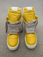 Rick Owens Jumbo Lace Geobasket High Top Size EU 41 2