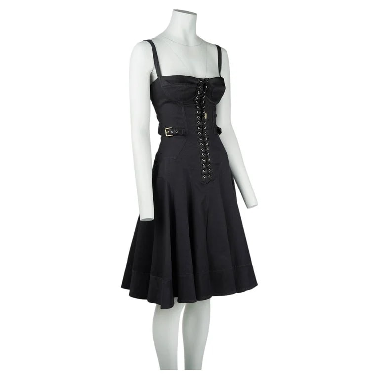 Dolce & Gabbana — Dolce & Gabbana S/S 2007 Corset Lace-Up Dress IT 40 — Clothing — resale