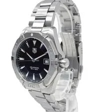 TAG Heuer Aquaracer WAY1110.BA0928 41mm SS Black Dial Quartz Date Box #KN595 2
