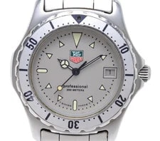 Tag Heuer — TAG Heuer Professional 972.013R Quartz Date Silver Japan — Watch — resale