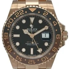 Rolex — Rolex GMT 2 126715CHNR 40mm Pink Gold Black OKW540 — Watch — resale