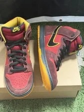 Size 10M/11.5W - Nike SB Dunk High Man 313171-600 4