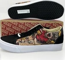 Vans Old Skool Gallery Dwiky Ka “Off the Wall” SZ 5.5/ 7 Dead Stock New 3