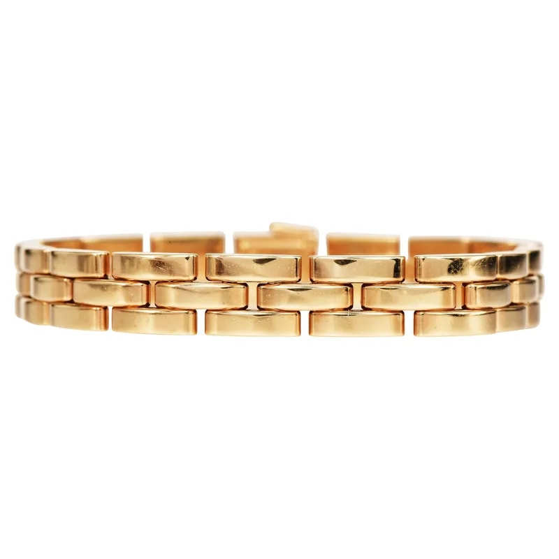 Cartier — Cartier French Maillon Panthere 18K Yellow Gold Link — Jewelry — resale