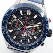Tag Heuer Carrera CBG2A11 45mm Stainless Steel Skeleton #UW314 2