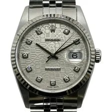 Rolex — Rolex Datejust 16234G Holikon Stainless Steel/White Gold Automatic #OK618 — Watch — resale